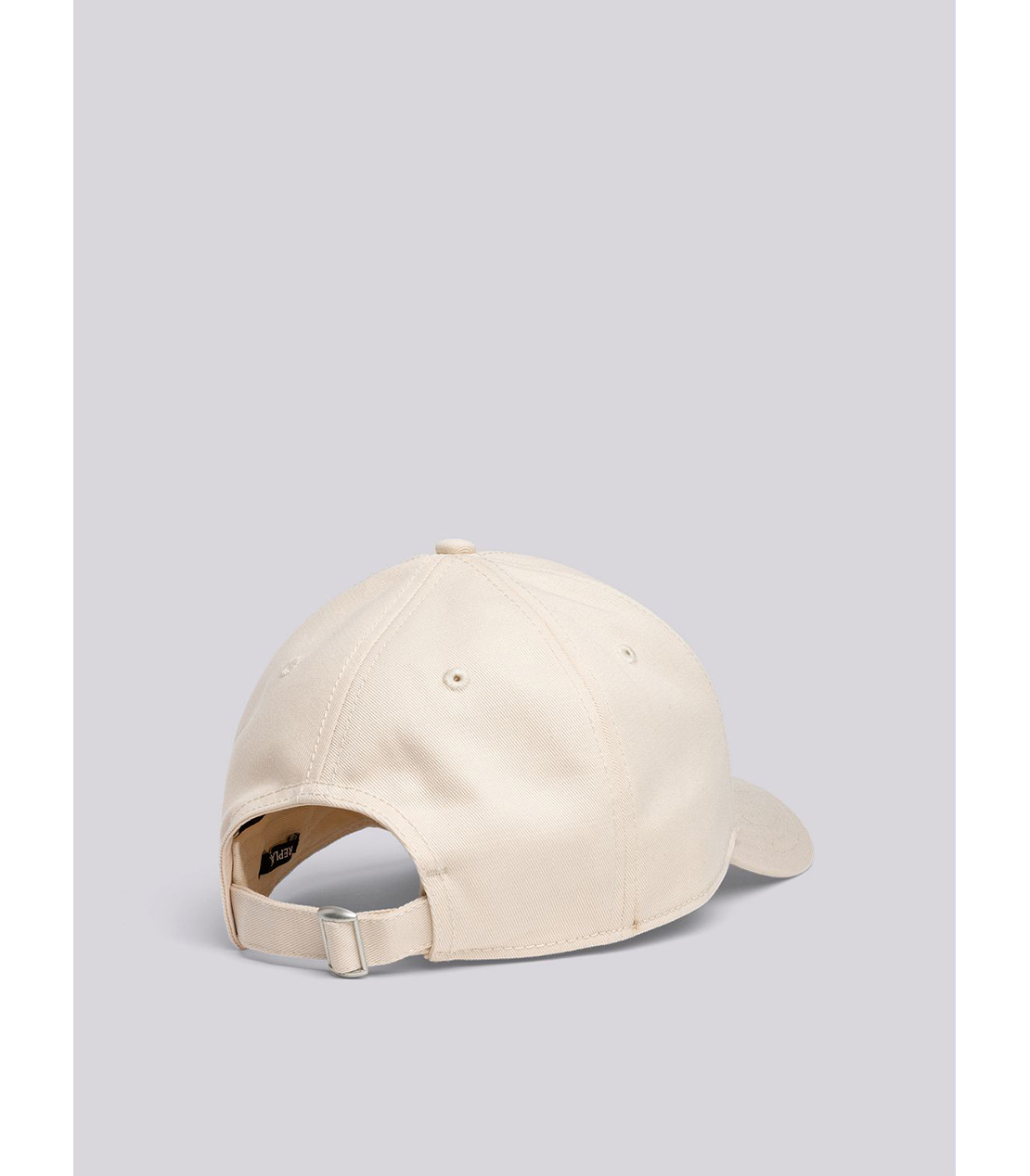 ユニセックス ロゴ刺しゅうコットンキャンバスCAP 詳細画像 アイボリー 2